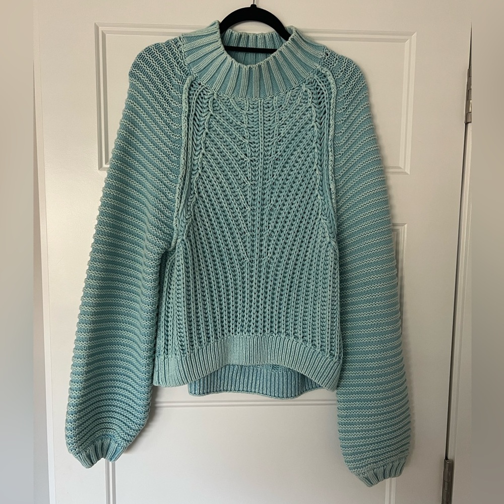 Free People Sweetheart Mock Neck Sweater